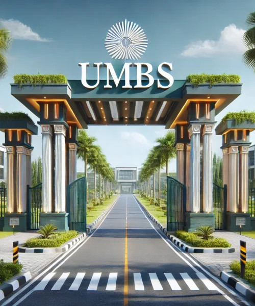DALL·E 2025-02-23 20.38.12 – A grand and modern school gate with ‘UMBS’ written boldly on it. The gate features a contemporary architectural design with strong pillars, a wide ent DALL·E 2025-02-23 20.38.12 - A grand and modern school gate with 'UMBS' written boldly on it. The gate features a contemporary architectural design with strong pillars, a wide ent